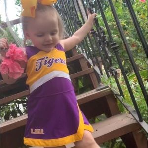 LSU Tigers Cheerleading Outfit
